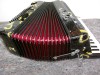 New Aliante 3 voice decorated piano accordion